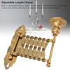 Extendable Wall Candle Sconce Antique Bronze Finish Extending Taper Candle Holder  Bedroom