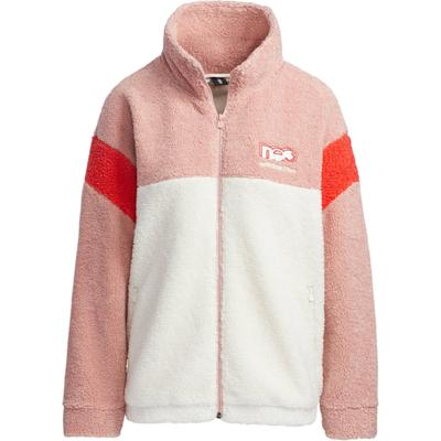Neo Brlv Jacket Fleece Collar Jacket Women Jackets Pink White GU0836