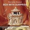 Robotime Secret Garden DIY Mechanical Music Box Kit 3D Wooden Puzzle Box for Adults Self-Assembly Building Project