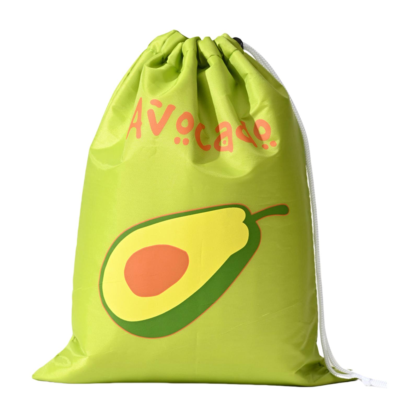 

Reusable Vegetable Fruit Freshness Storage Bags Polyester for Kitchen Refrigerator Organization Large Capacity 9