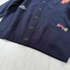 [USED] BTS DNA Cardigan Oversized Navy F