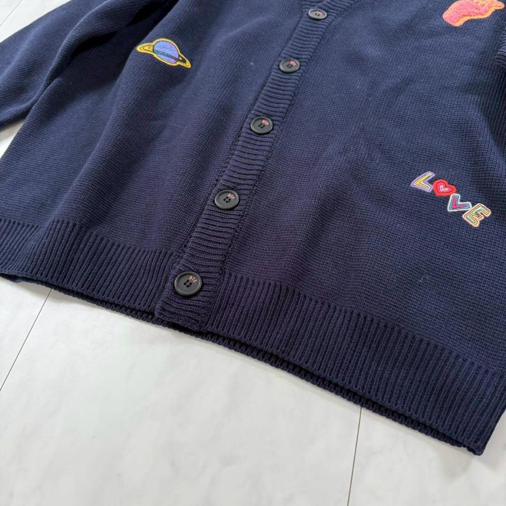 [USED] BTS DNA Cardigan Oversized Navy F