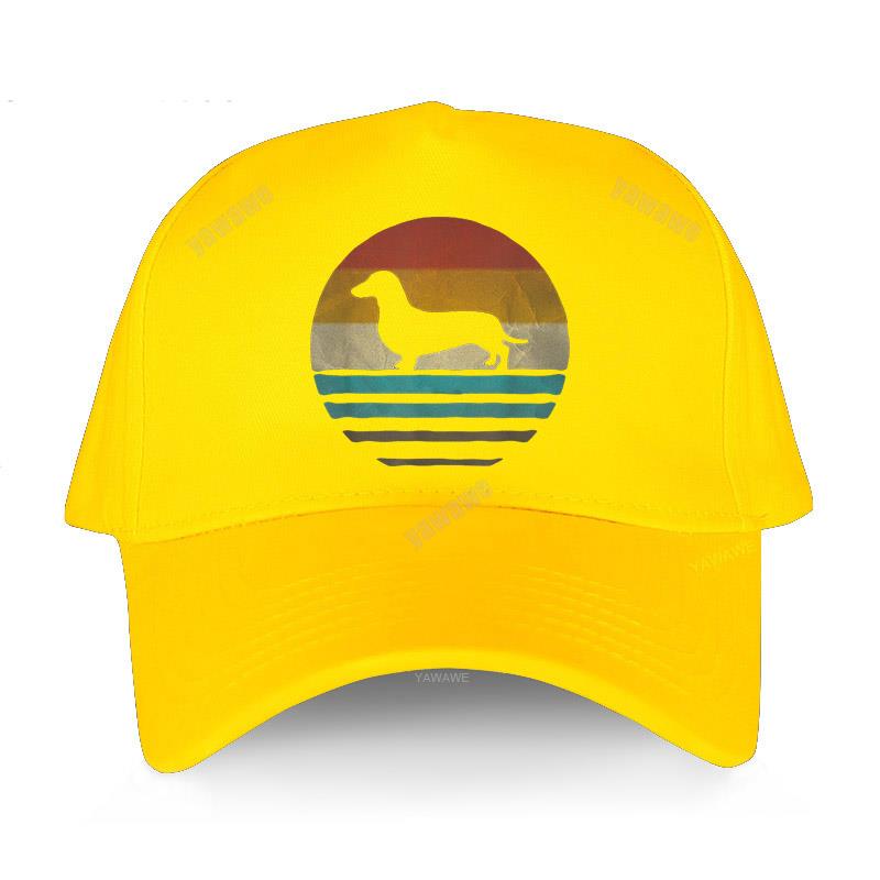 New Arrival Solid Baseball Caps Men Summer Breathable Golf Hat Doxie Dachshund Teens Fashion Brand Cap Female Leisure Hats