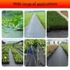 Schwarzes Hochleistungs-Gartengewebe - Unkrautvlies und Bodendecker für Blumen, Gemüse, Hochbeete, Rasen und Gärten