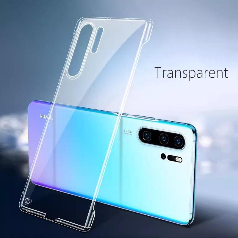Bezrámečkový magnetický pro Magsafe Slim Case pro Huawei P30 Pro P40 P50 Pro P30Pro 5G bezdrátové nabíjení pevný zadní kryt