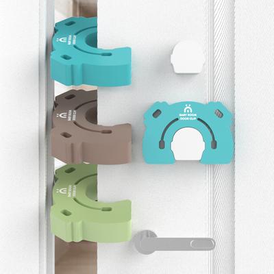 Uchwyt na blokadę drzwi z kreskówek, zabezpieczenie przed dziećmi, ochrona palców, gruba blokada drzwi do sypialni, antyprzytrzaśnięcie dłoni, karta, ogranicznik drzwi