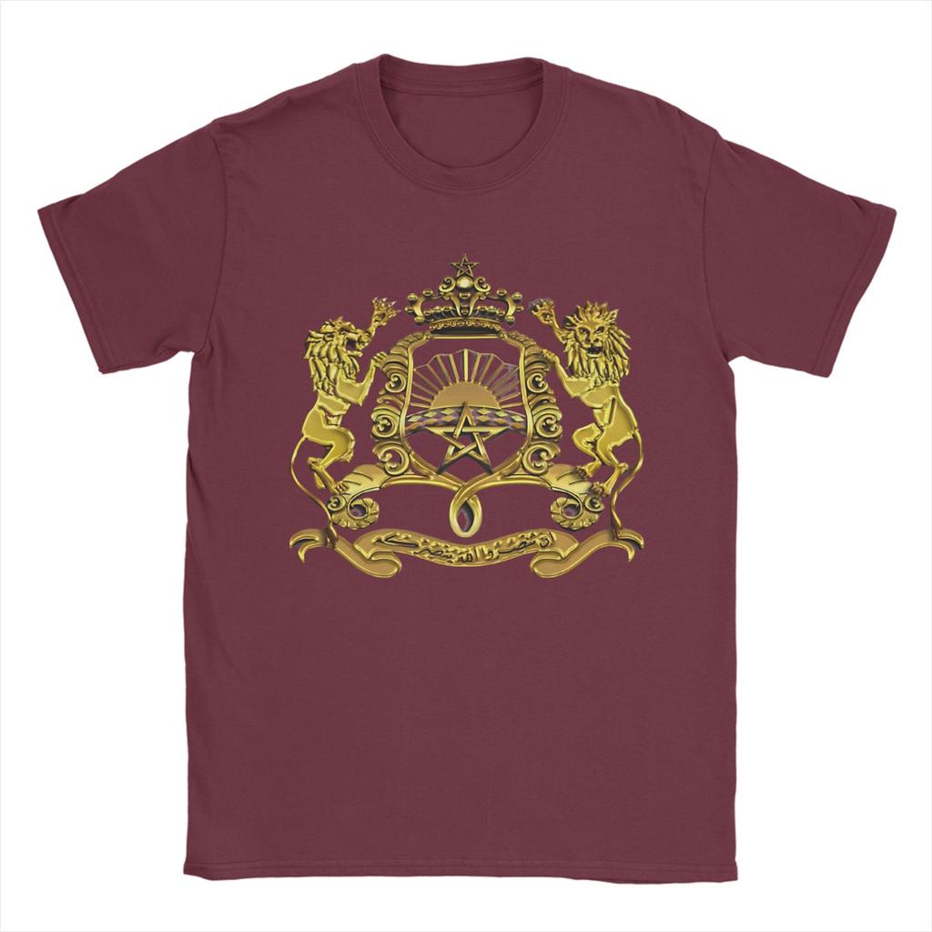 Streetwear TShirt Summer Kingdom Of Morocco  Novelty TShirts  Cotton Tshirt for Men Y2K Casual Print Short Sleeve Tees