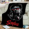 Scarface 3D Classics Movie Tony HD Blanket,Soft Throw Blanket for Home Bedroom Bed Sofa Picnic Travel Office Cover Blanket Kids