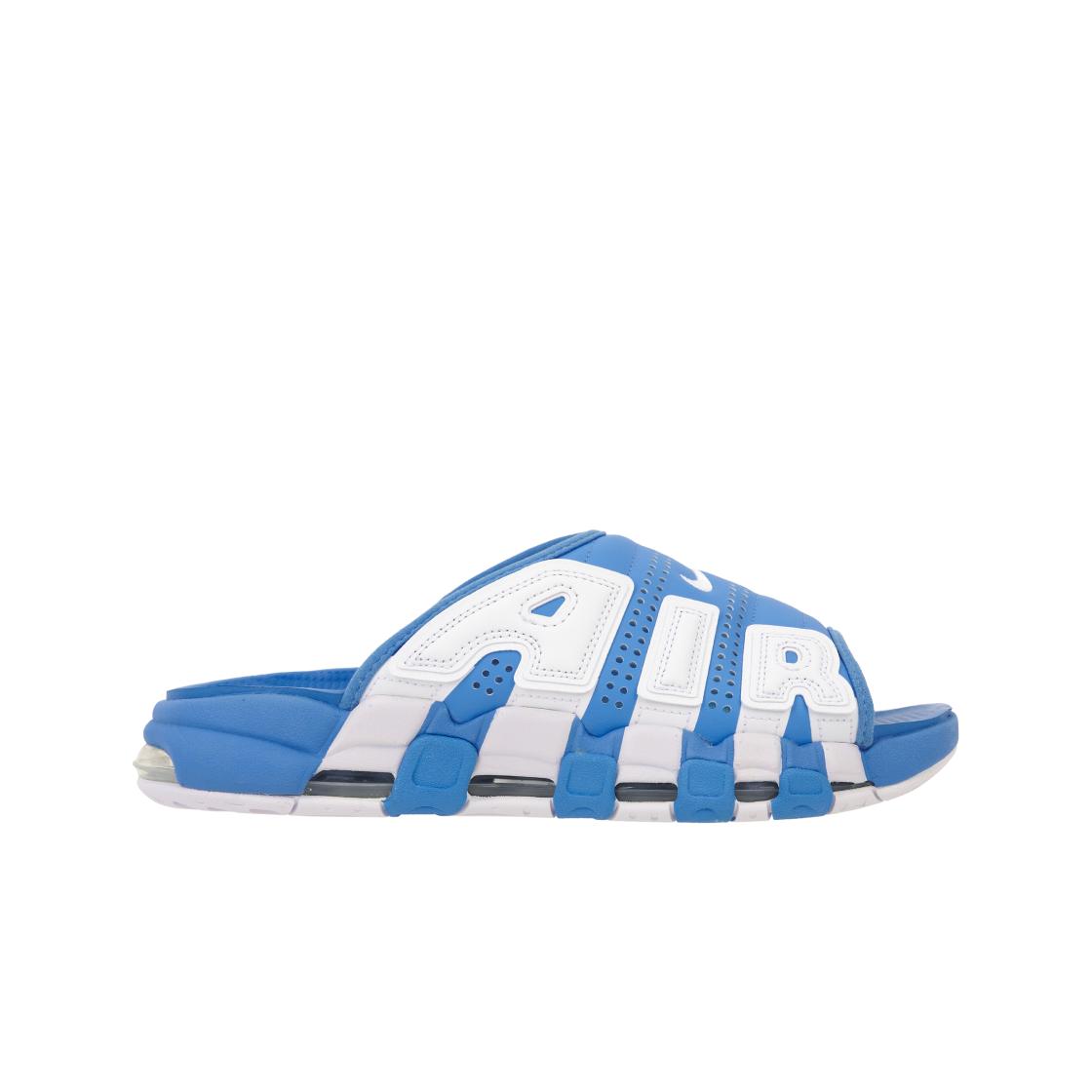 Кроссовки унисекс Nike Air More Uptempo Slide UNC Синий Университет-Синий Белый FD9883-400 36