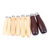 2Pcs/Lot Wooden File Handle Replacement For Woodworking File Craft Polishing Hand Tool Hardware File Handle
