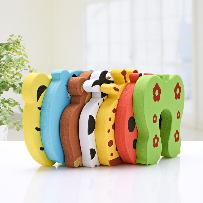 Bebek Güvenliği İçin 2 Adet Sıkışmayı Önleyen Kapı Stoperi Çocuk Korumalı Kapı Koruyucu Parmak Koruyucu Kalın Güvenlik Kilidi Bebek Korumalı Ürünler