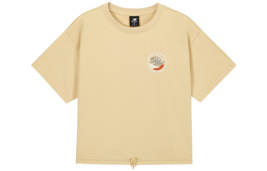 New Balance T Shirt Women s Brown AWT32320-GO L
