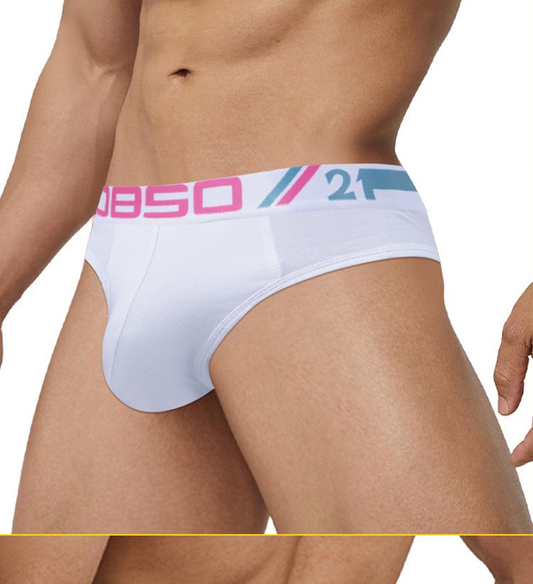 Sexy Men's Butt-Lifting Cotton Briefs - Low Elasticity Double Layer Crotch (0850).