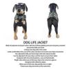 2025 Latest Model Dog Life Jacket with Handle Adjustable Dog Life Preserver Dog