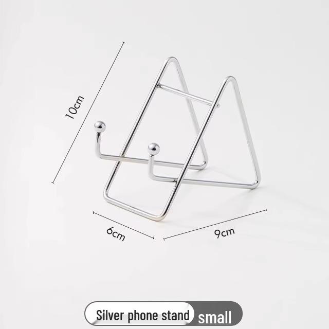 Элегантная металлическая настольная подставка: Портативная железная стойка для чтения и книг