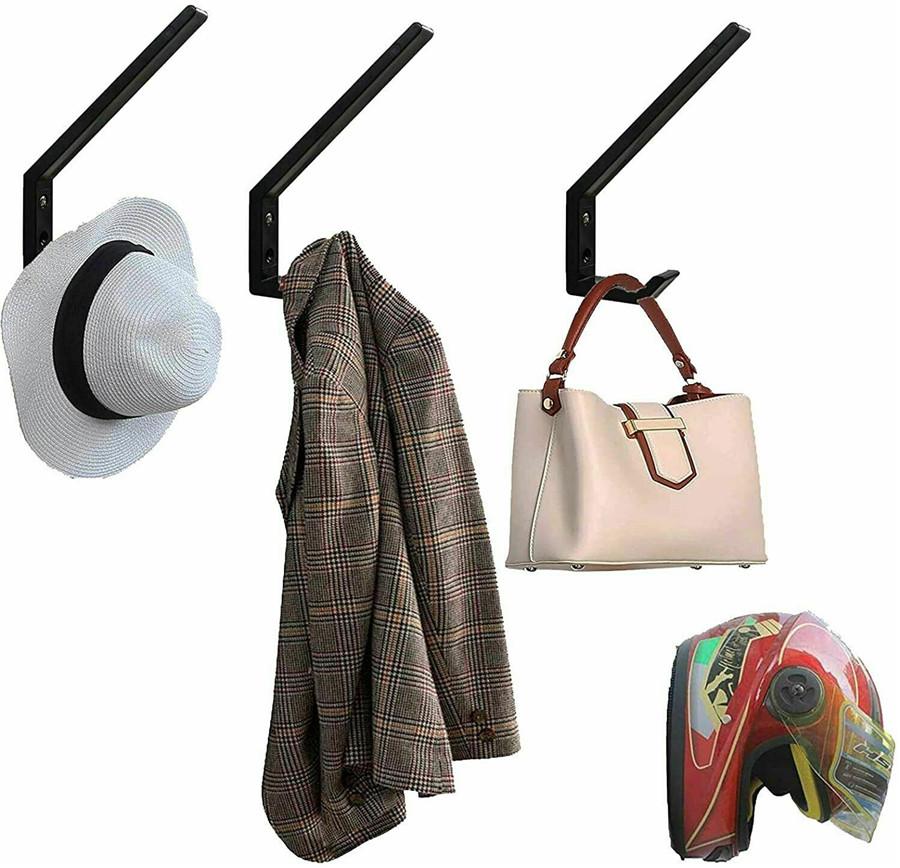 5PCS Helmet Hook Motorcycle Helmet Holder Hook Jacket Hanger Home Luggage