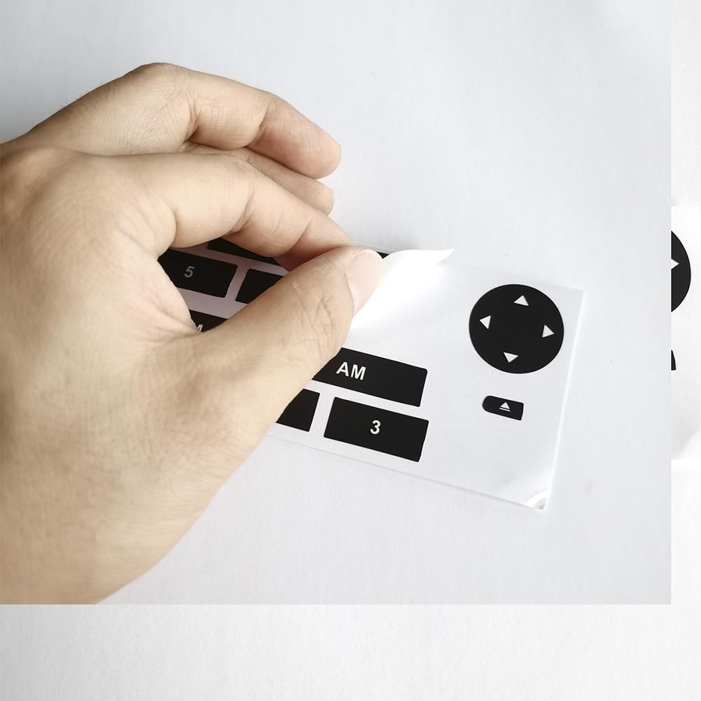 Radio Button Repair Decals Auto Parts CD Keys Decoration