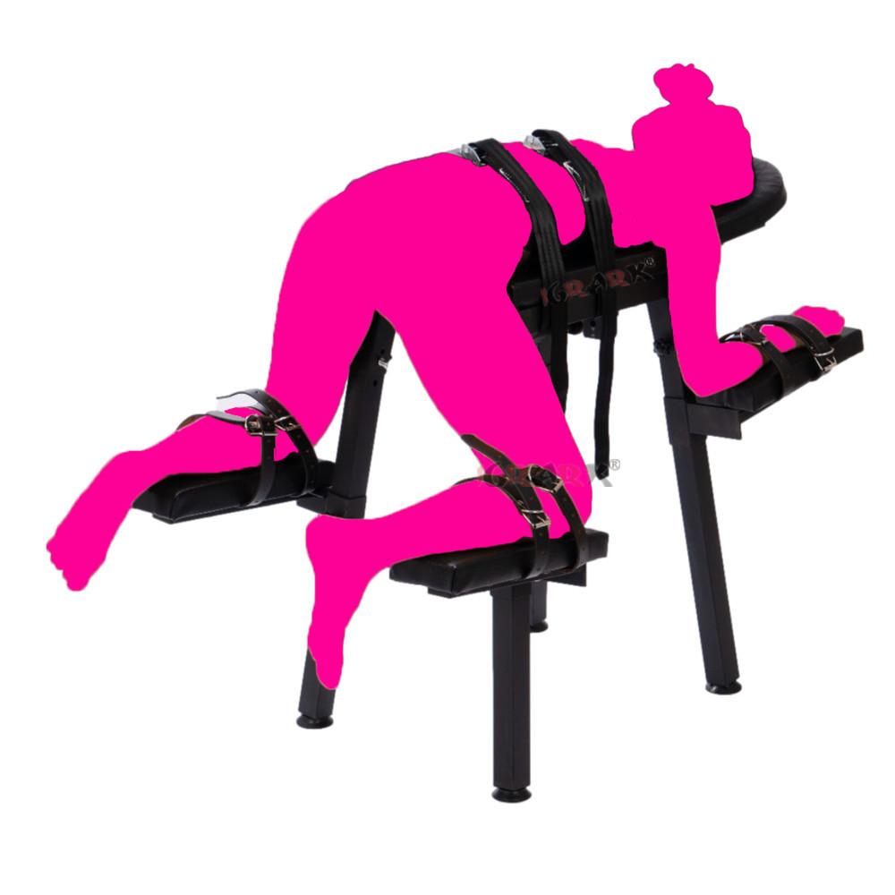 High Quality Sex Toys For Couples Adult games products Sexual Poses Exotic Chair BDSM Bondage Gear Handcuffs SM Tools Chair Shop