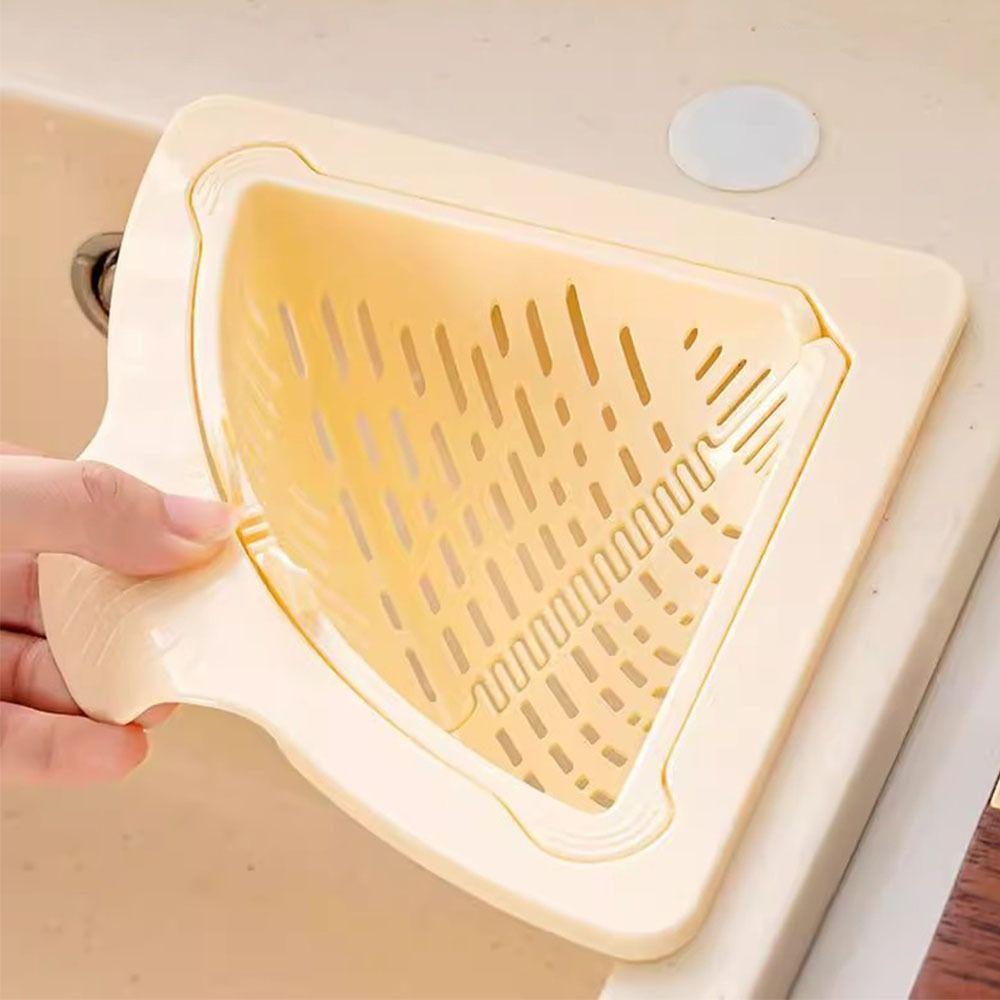 Triangle Sink Drain Basket Multifunctional Kitchen Sink Trash Boxes  Kitchen Supplies