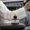 Car-mounted perfume and aroma bottle decorative item Car-suspended fragrance essential oil refreshing and deodorizing