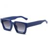 Fashionable Thick Frame Sunglasses Trendy Square Retro Ins Style Women Sun Glasses UV400 Protection