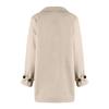 Ladies' Casual Lapel Single Breasted Long Sleeved Jacket Coat