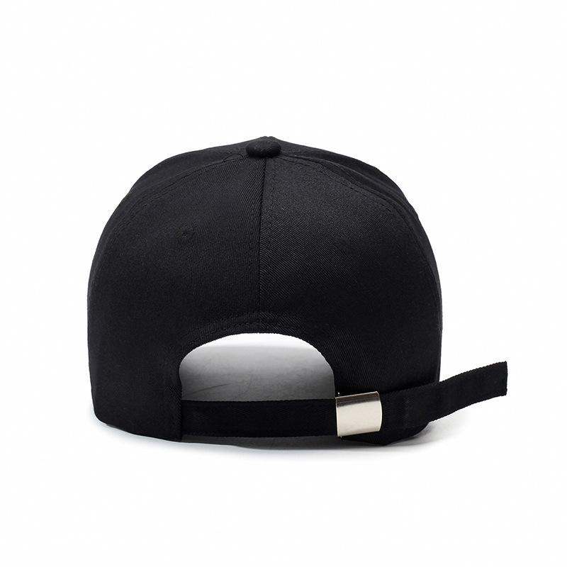 Spring Side Embroidered Cross Sport Cap Sunshade Baseball Cap for Young Men Women