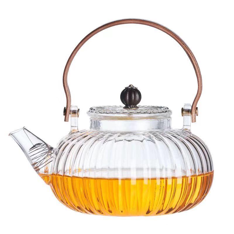 Shangqi Glass Teapot with Lifting Handle