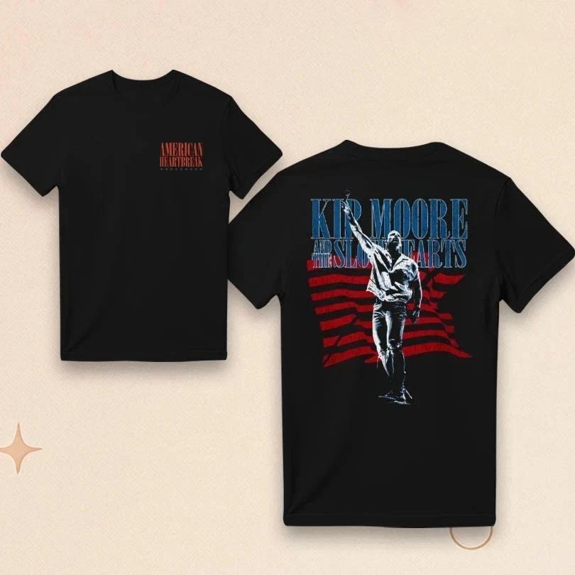 Kip Moore American Heartbreak 2025 Unisex Tshirt Full Size S5xl