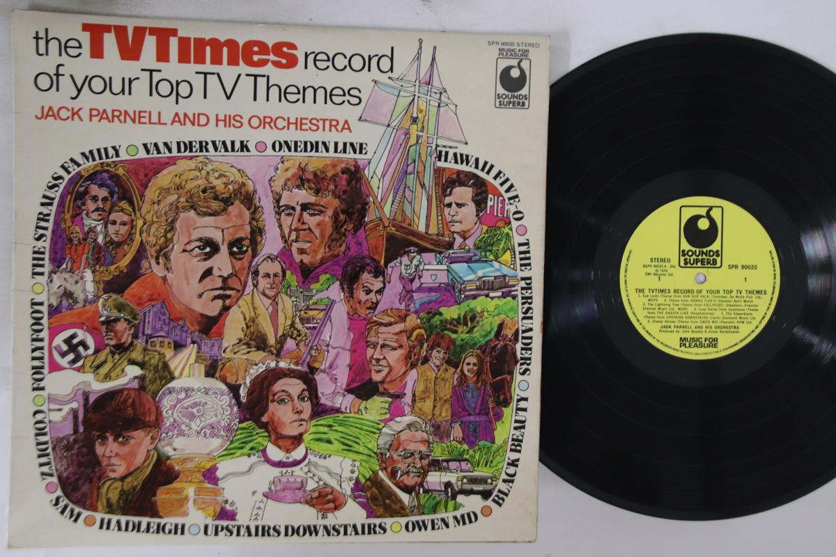 

LP Record JACK PARNELL & HIS ORCHESTRA - Tv Times Record Of Your Top Tv Them SPR90035 SOUNDS SUPERB 1974 Japan Soundtracks & Musicals Used