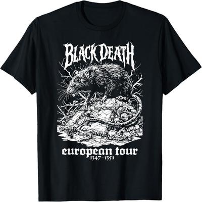 Plague Rat Medieval History Goth  T-Shirt