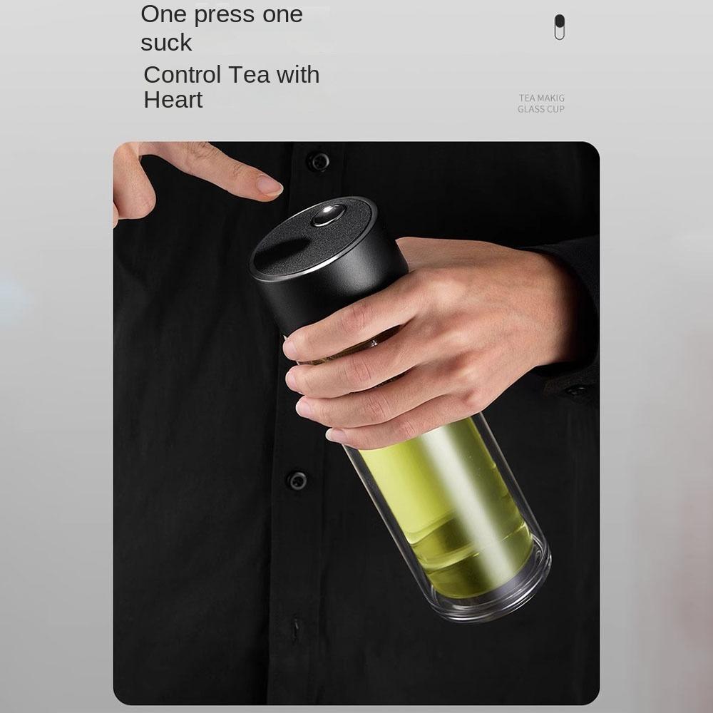 Filterate Tea Tea Separation Water Cup With Tea Strainer Tea Cup Portable Tea Bottle