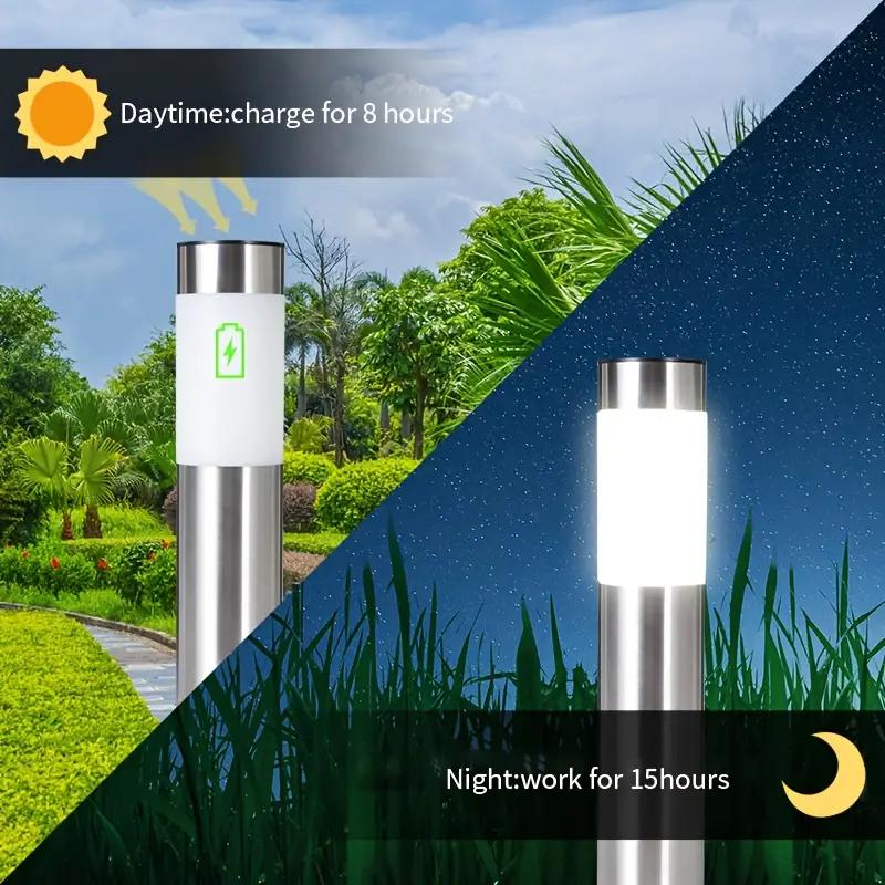 1/2/4PCS Solar LED Lawn Lights IP65 Waterproof Outdoor Courtyard Lights Suitable for Terrace Path Garden Landscape Lighting