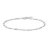 Silver Philia Curb Chain 925 Silver Bracelet B063-02H