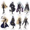 Cartoon Anime The Eminence In Shadow Character Stand Acrylic Figure Standing Model Plate Desktop Display Cosplay Fans Gift