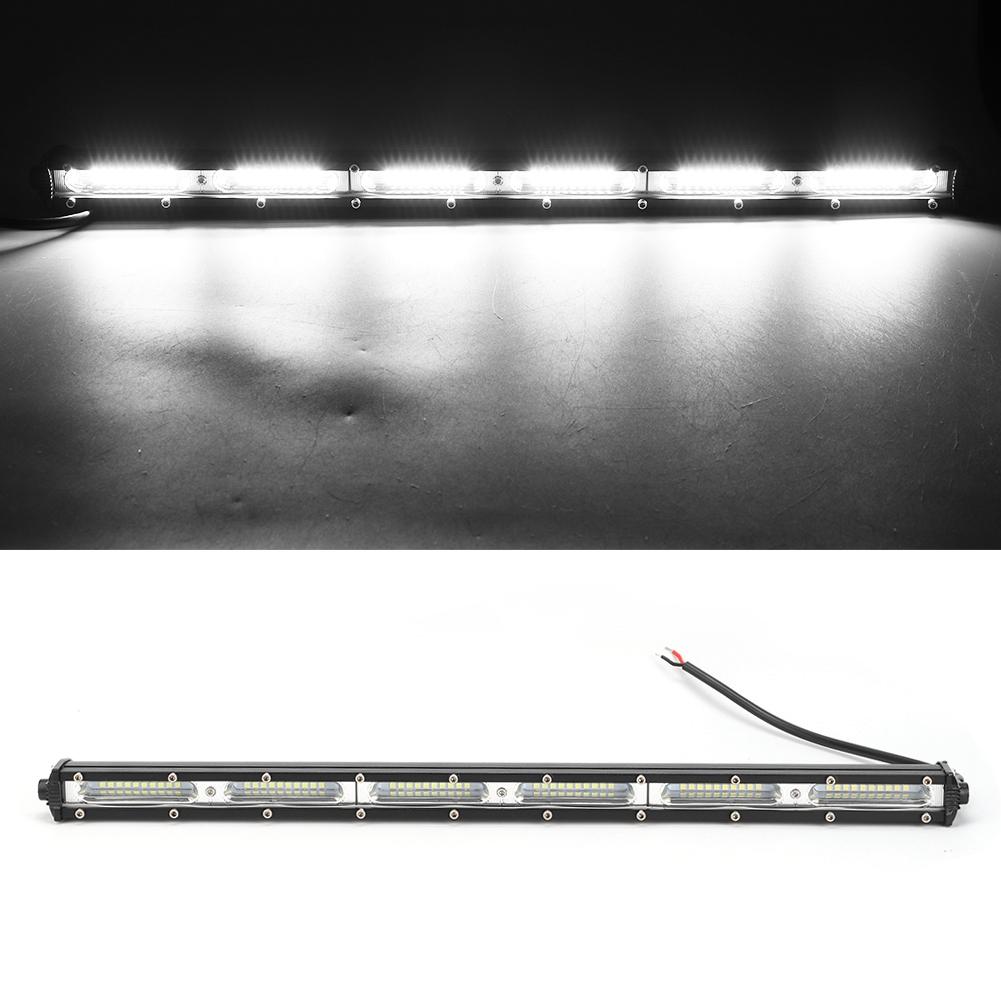 180W Universal Car Boat Modified 60LED Work Lamp Bar Driving Light Accessory