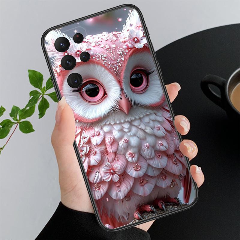 

Phone Case For Samsung A55 A16 A56 A36 A35 A15 A53 A54 A33 A34 A25 A05S A52 A52S A14 A26 A71 Owls Animal A54