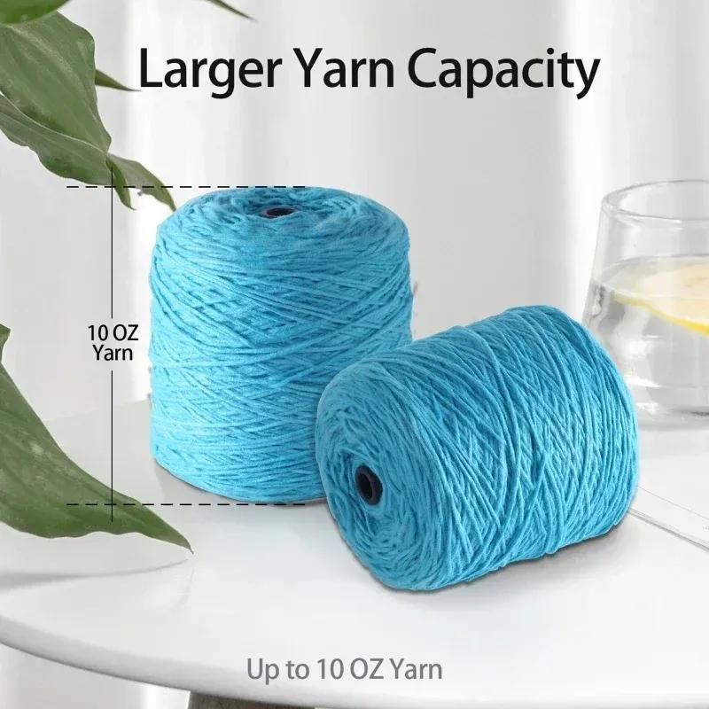 USB Plastic Electric Wool Winder for Crocheting Motor Drive Automatic Yarn Ball Winder for DIY Sewing Making String Ball Tool