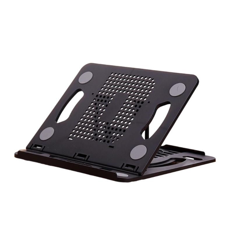 Adjustable Laptop Stand for Desk Ergonomic Laptop Bracket 360 Degree Rotating Base Foldable Notebook Computer Holder