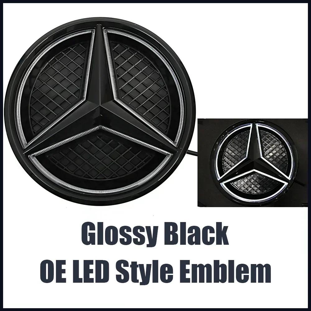 Hot Car Sticker Newest 3D Front Grill Star Emblem For Mercedes Benz GLE-Class W166 2016-2019 GLE350 GLE350d GLE400 GLE450 GLE500