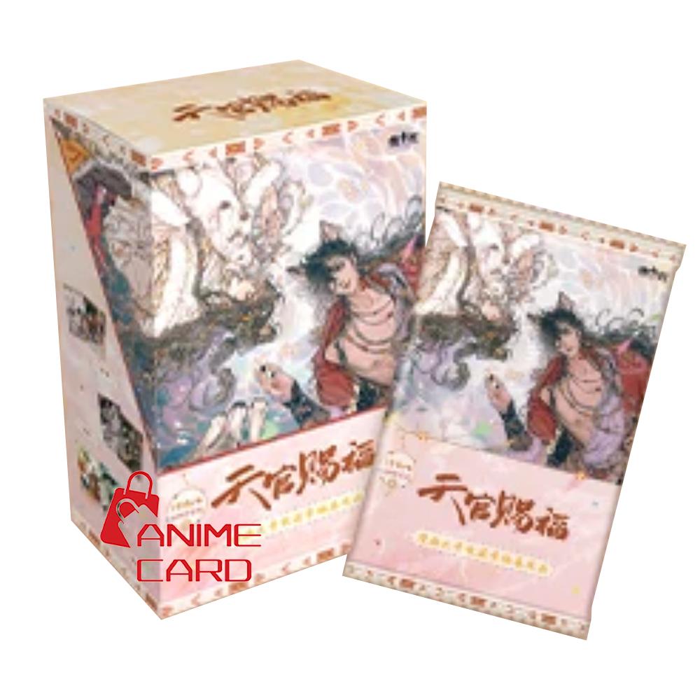 Genuine Mo Dao Zu Shi Card Limited Edition New Year's Golden Jubilee Wei Wuxian Lan Wangji Anime Collection Card Toys Gifts