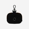 SIGNATURE POOP BAG-BLACK/ORANGE