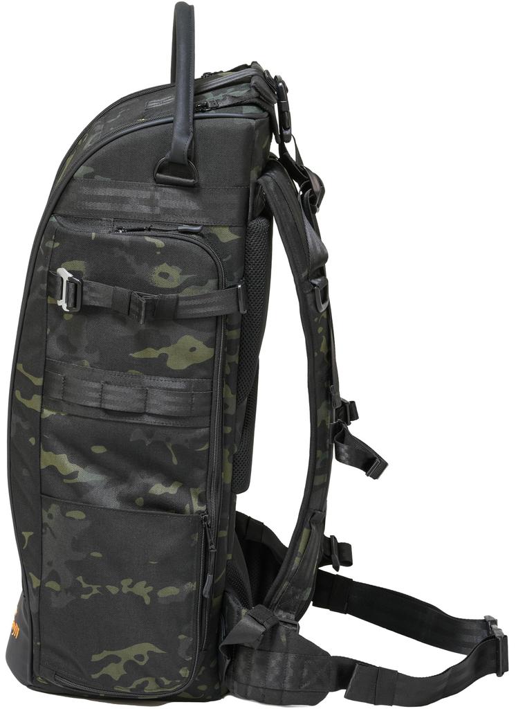 Camera backpack aosta Sanctuary IV RK650 Compatible with 600mmF4 class super telephoto lens [Kenko] Multi-camouflage