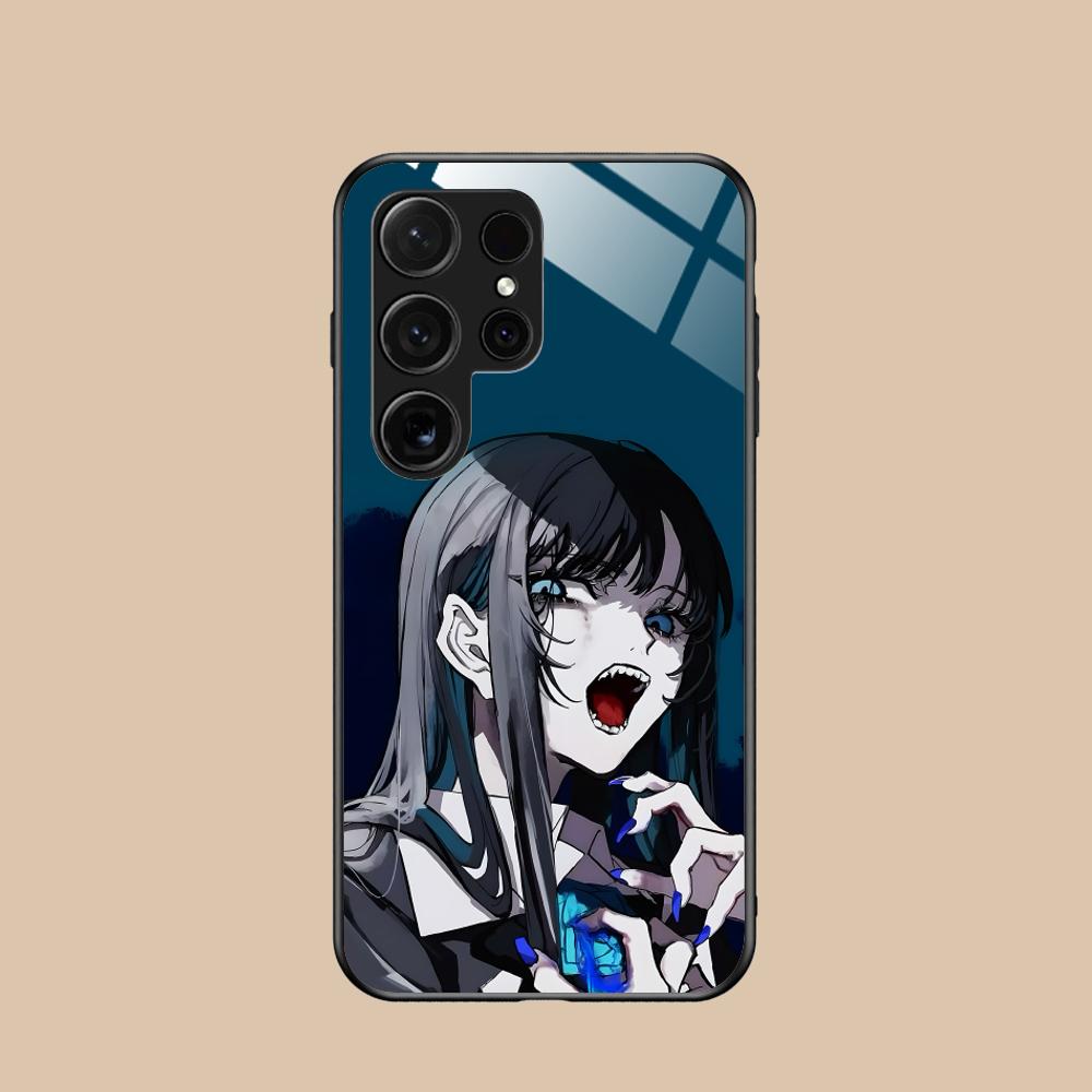 Ado Rose Anime Mobile Phone Case for Samsung Galaxy A56 55 54 53 52 51 36 35 34 23 16 15 5G Glass Colorful Cover Pretty Cover
