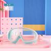 Children's Goggles Boys' Waterproof and Anti-fog HD Swimming Glasses Girls' Big Box Swimming Goggles Set Kids