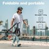 TODIMART T3 Yetişkin Elektrikli Scooter 350W 25KM/H 35KM Batarya 36V 7.8Ah Hırsızlık Önleyici Katlanabilir Petek Lastikler 120KG