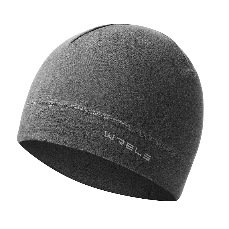 

[WRELS] fleece knit hat beanie knit cap knit hat Cold protection for winter men s ladies 53-62cm snow boat cycling mountain climbing running skiing