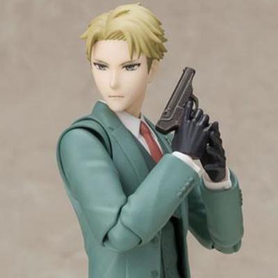 Figurine - BANDAI - Loid Forger - 17 Cm - Articulated - Accessories Included