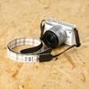 KING Camera Gingham Made in Stylish [KING] [mi-na Collaboration] Strap, 2.5cm Wide, Check, Japan,