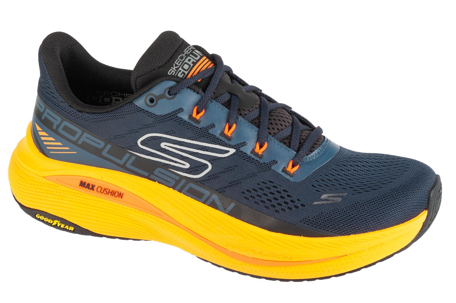 Skechers Max Cushioning Propulsion, scarpe da corsa blu navy da uomo 46 blu scuro